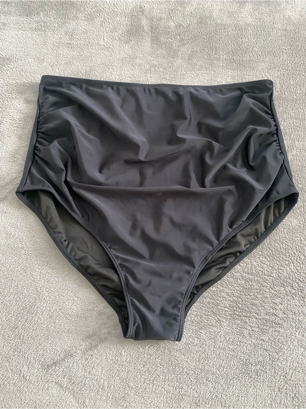 Black Maternity Swim Bottom Only 2XL High Waisted - Picture 5 of 6